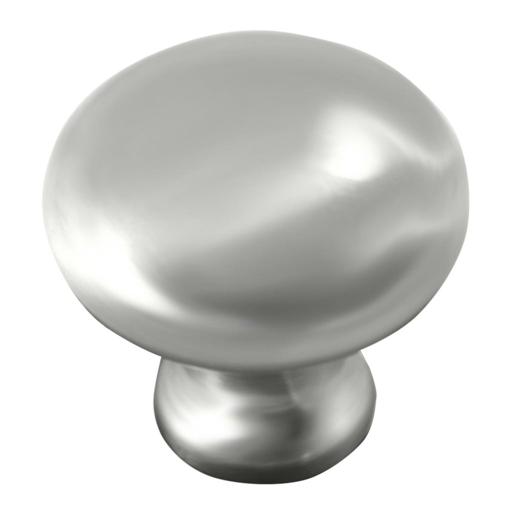 Kensington - 1.25" Cabinet Hardware Round Knob in Polished Nickel by Laurey - 53914