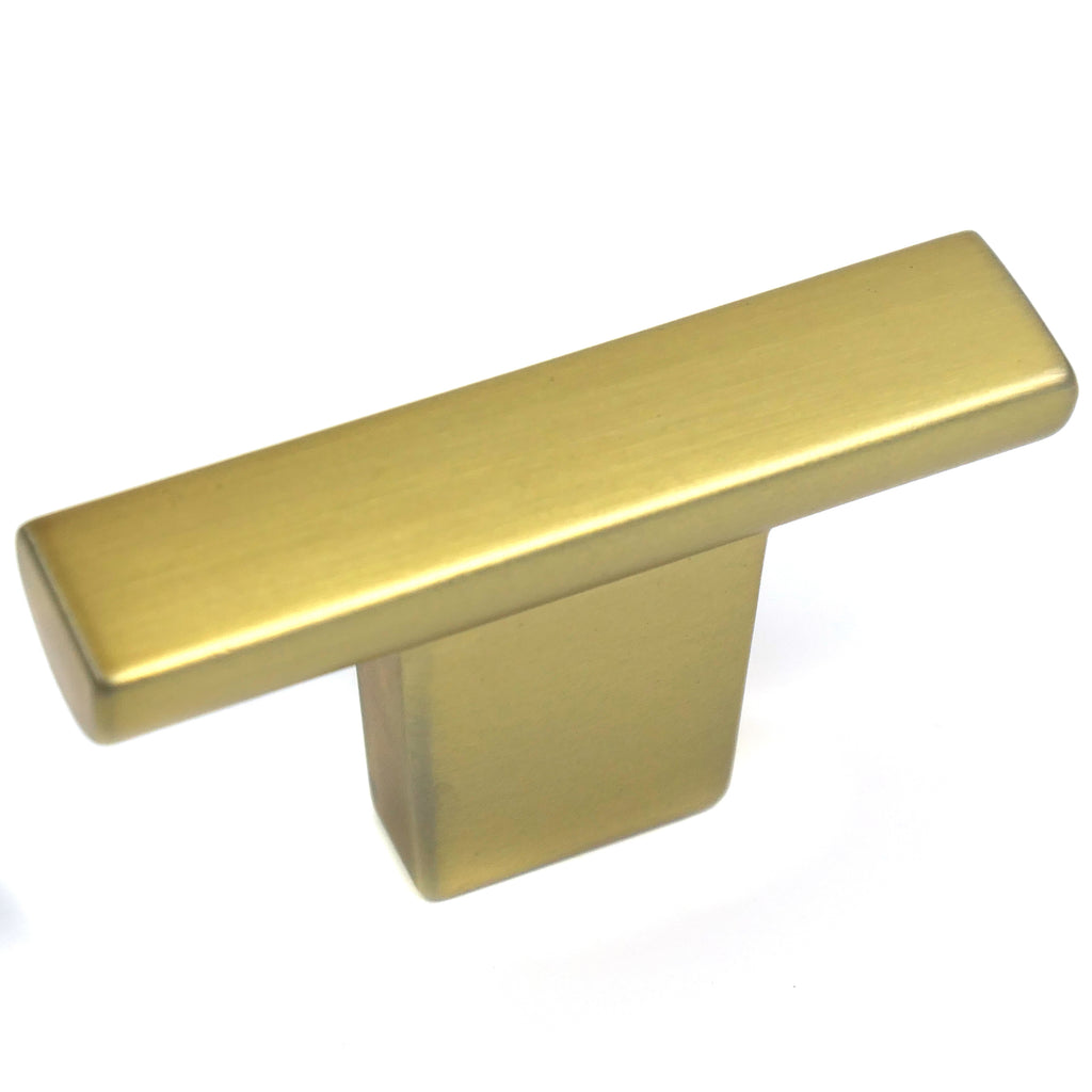 Cosmopolitan - 2" Cabinet Hardware T Knob in Champagne Bronze by Laurey - 72910