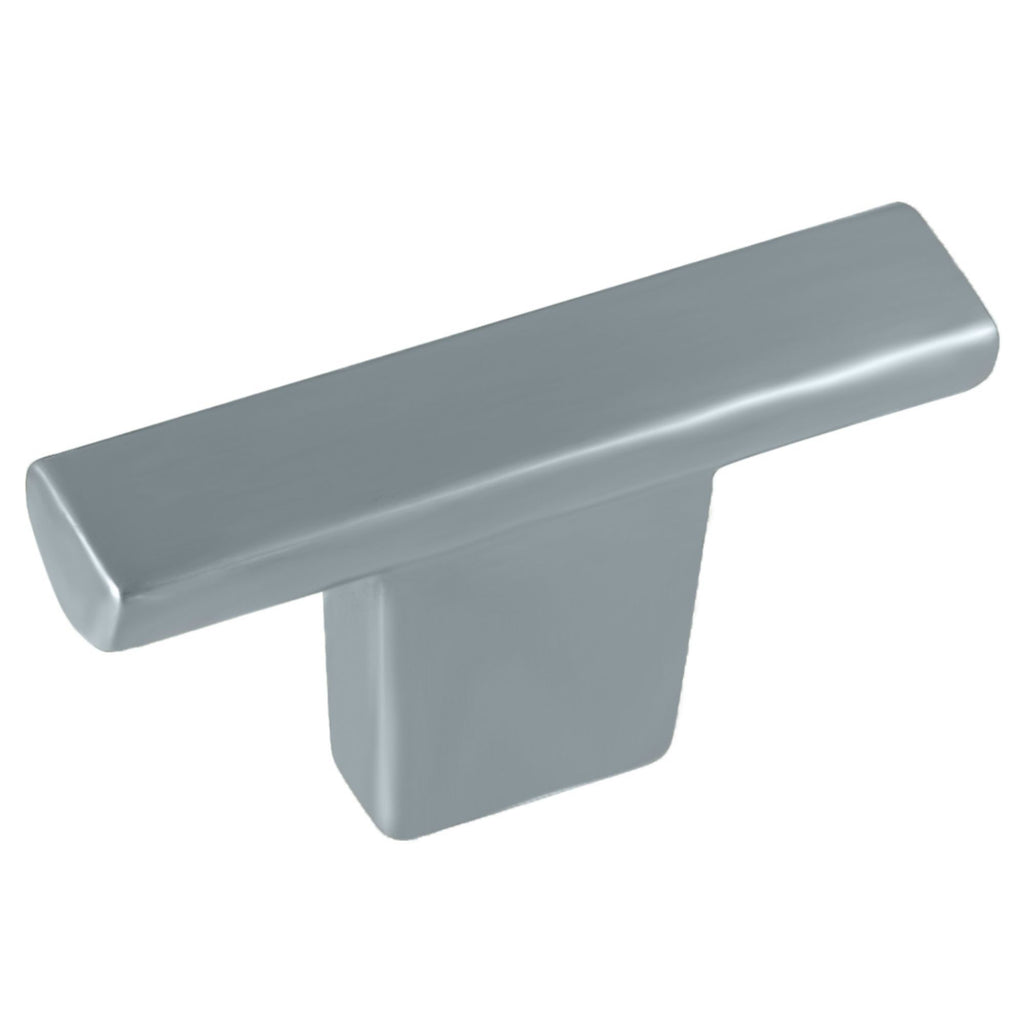 Cosmo - 2" Cabinet Hardware T Knob in Polished Chrome by Laurey - 72926