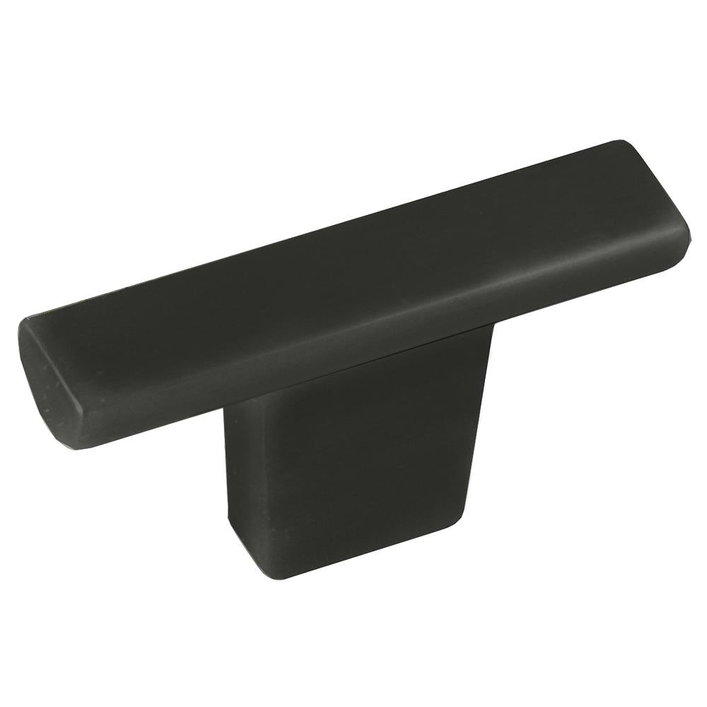 Cosmopolitan - 2" Cabinet Hardware T Knob in Oil Rubbed Bronze by Laurey - 72966