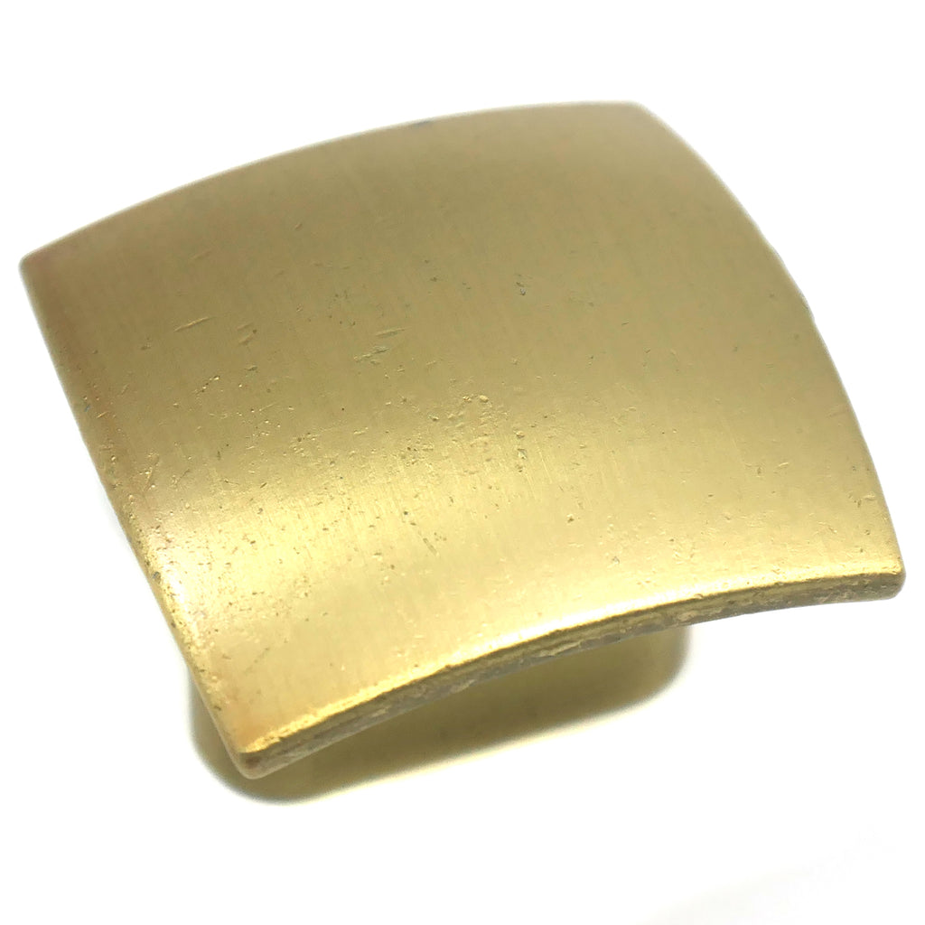 Aventura - 1.5" Cabinet Hardware Square Knob in Champagne Bronze by Laurey - 74510