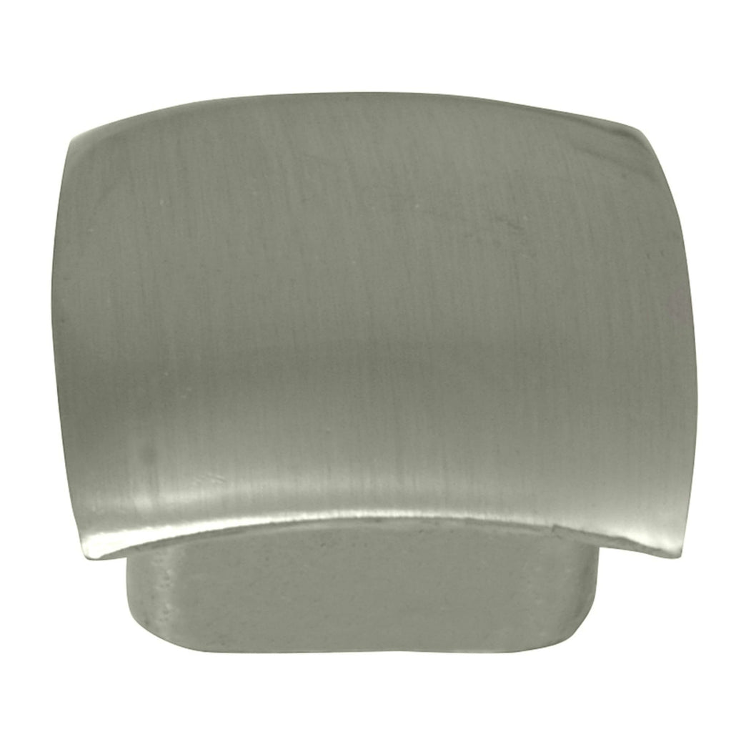 Aventura - 1.5" Cabinet Hardware Square Knob in Satin Nickel by Laurey - 74528