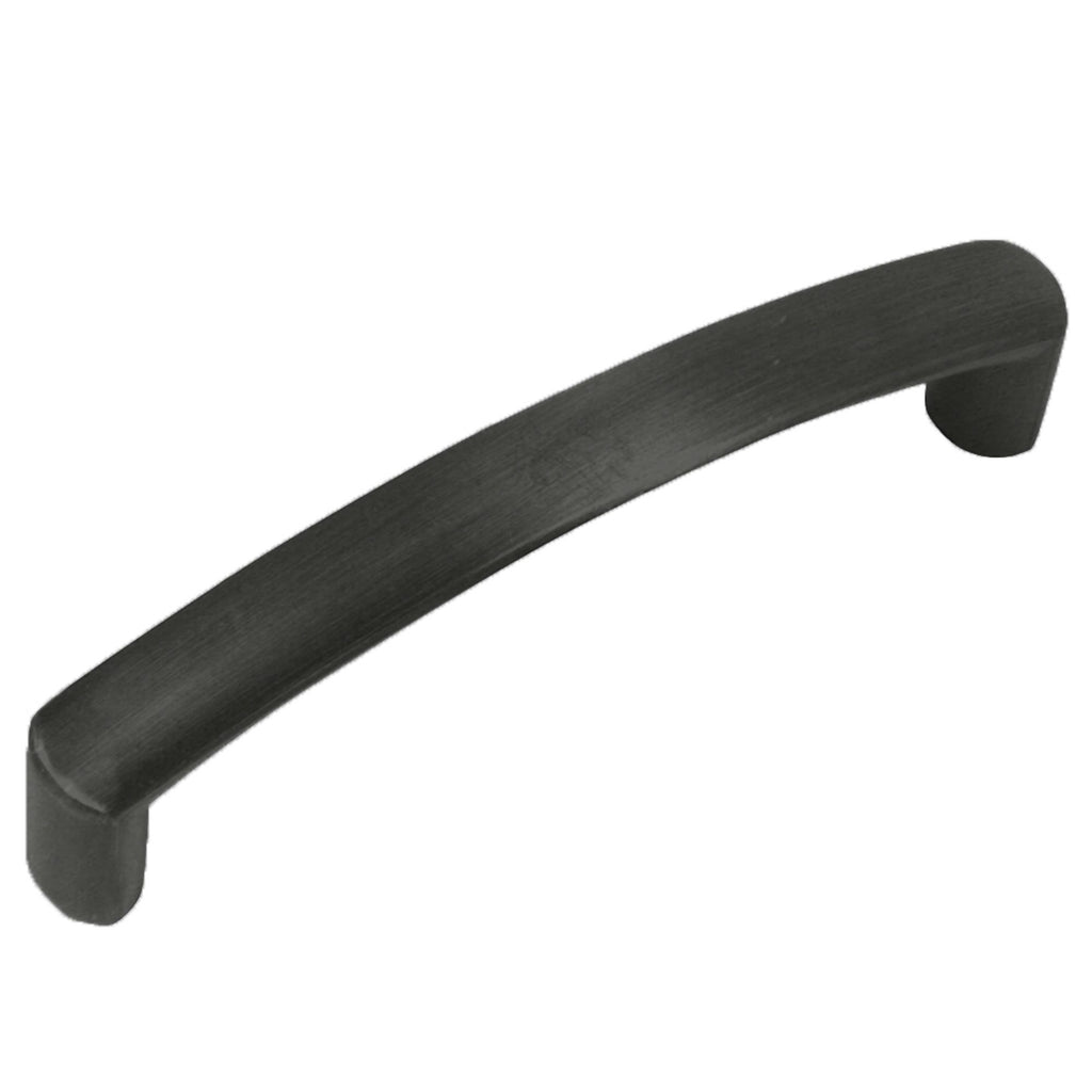 Aventura - 3.75" Centers Cabinet Hardware Curved Pull Handle in Oil Rubbed Bronze by Laurey - 74666