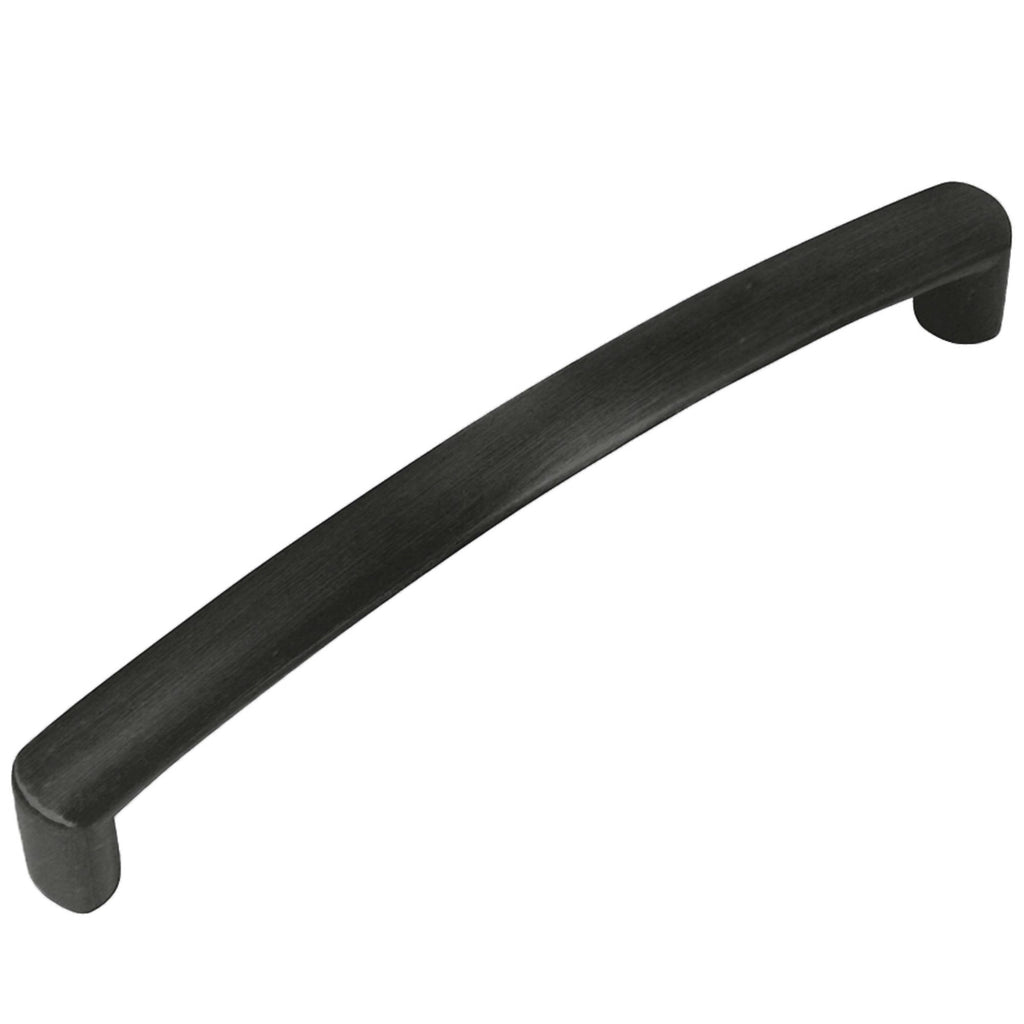 Aventura - 5" Centers Cabinet Hardware Curved Pull Handle in Oil Rubbed Bronze by Laurey - 74766