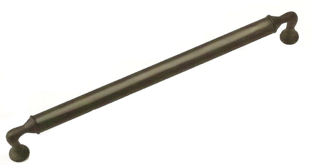 Kensington - 10" Centers Cabinet Hardware Rounded Pull Handle in Oil Rubbed Bronze by Laurey - 86766