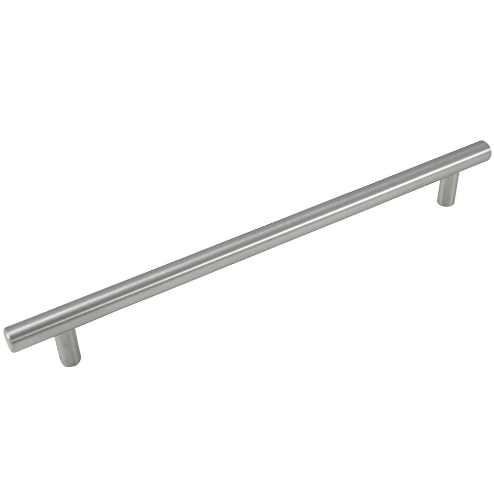 Melrose - 8.75" Centers Cabinet Hardware Bar Pull Handle in Satin Nickel by Laurey - 87005