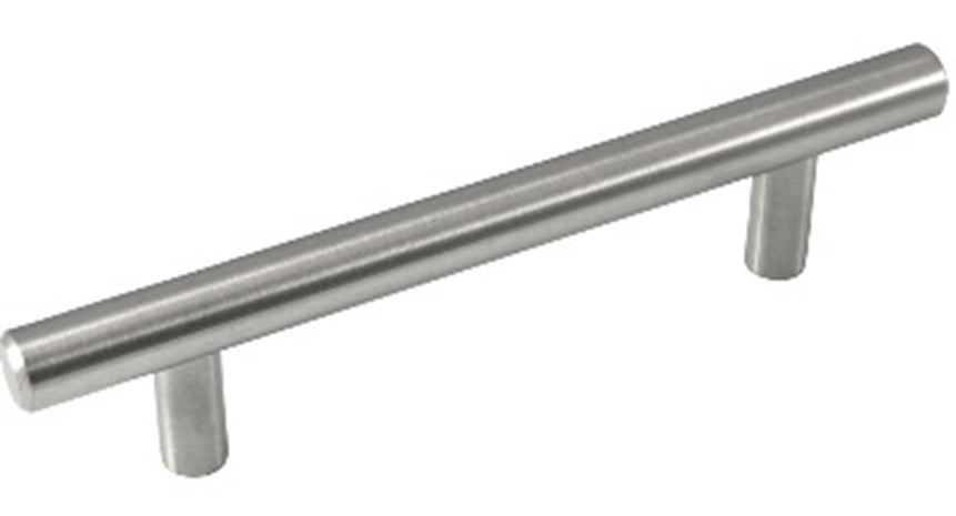 Builders Specials - 3" Centers Hollow Cabinet Hardware Bar Pull Handle in Brushed Satin Nickel