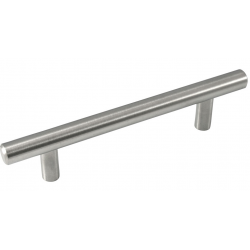 Melrose - 5" Centers Cabinet Hardware Bar Pull Handle in Satin Nickel by Laurey - 87002