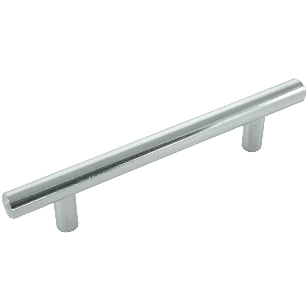 Melrose - 3.75" Centers Cabinet Hardware Bar Pull Handle in Polished Chrome by Laurey - 87126
