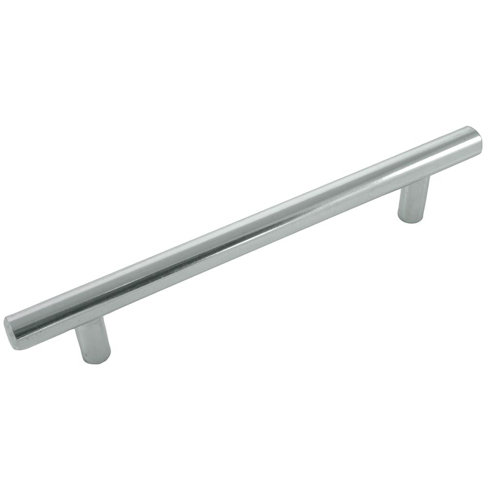 Melrose - 5" Centers Cabinet Hardware Bar Pull Handle in Polished Chrome by Laurey - 87326