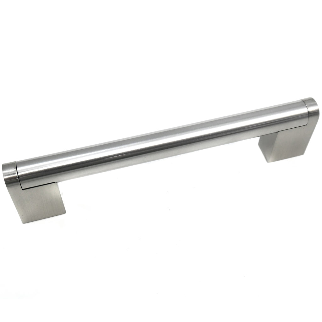 Tribeca - 5" Centers Cabinet Hardware Bar Pull Handle in Satin Nickel by Laurey - 87802