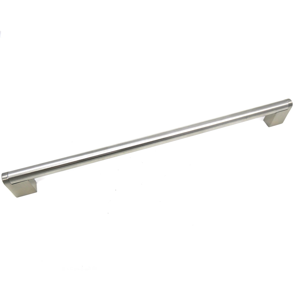 Tribeca -12.6" Centers Cabinet Hardware Bar Pull Handle in Satin Nickel by Laurey - 87805